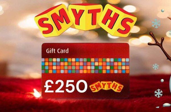 £250 SMYTHS GIFT VOUCHERS