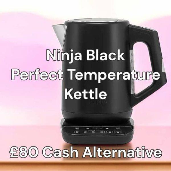 Ninja Black Perfect Temp Kettle Rapid Boil or £80 C/A