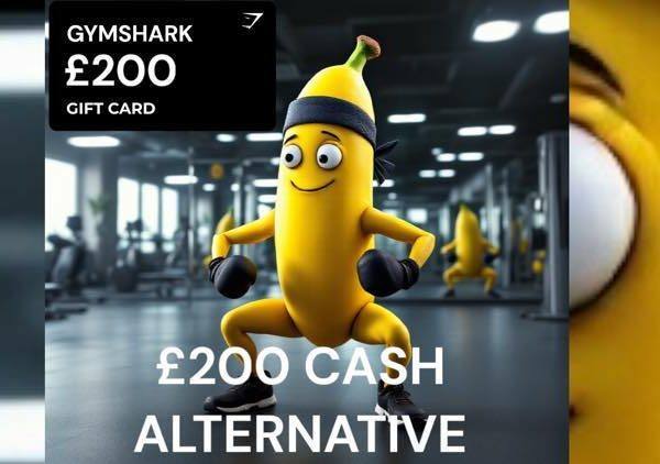 £200 Gymshark vouchers