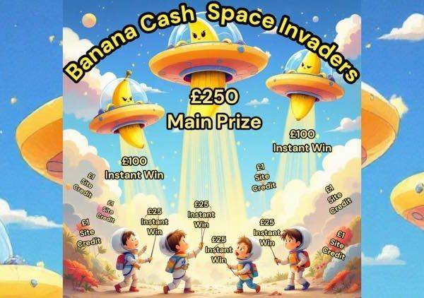 Banana Cash Space Invaders