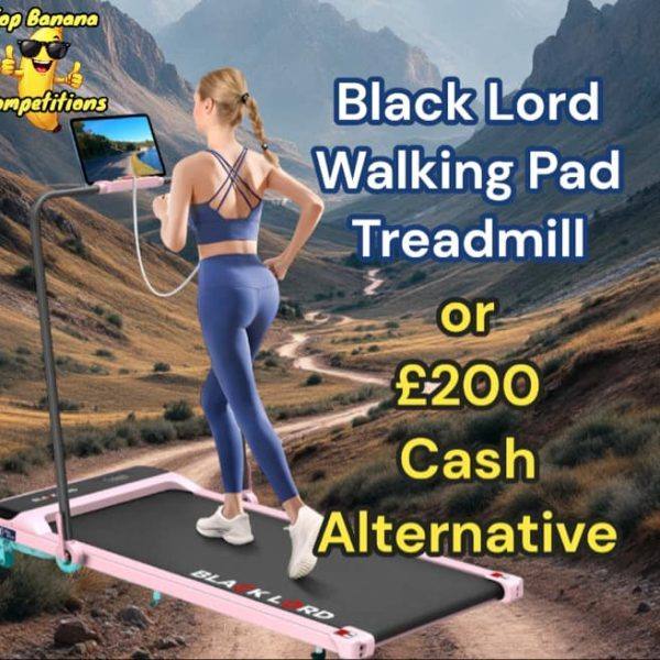 BLACK LORD PAD TREADMILL OR £200 C/A