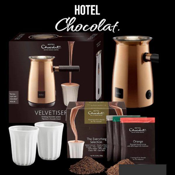 Hotel Chocolat - Velvetiser with 10 Hot Chocolate or £100 C/A