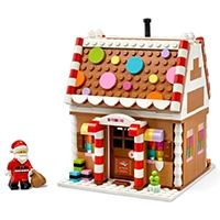 Festive Gingerbread House