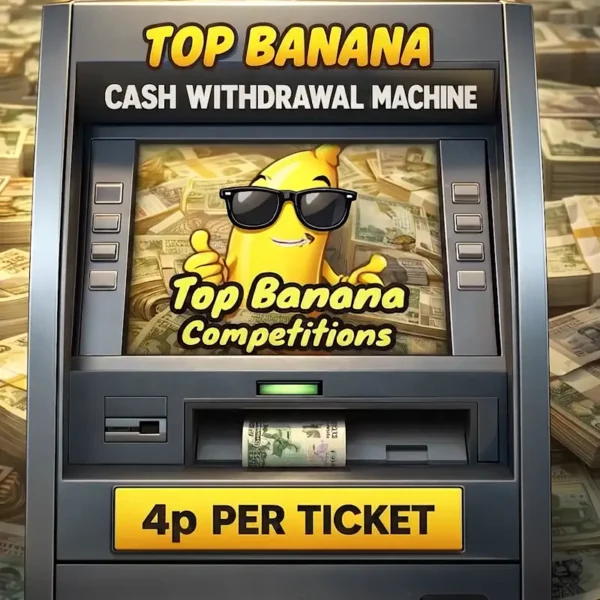 TOP BANANAS LUCKY CASH MACHINE 🏧