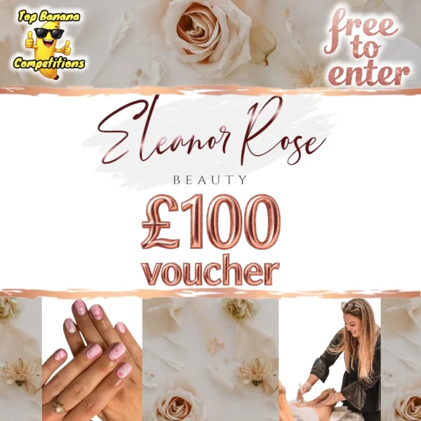 £100 Eleanor Rose Beauty Voucher -Suffolk
