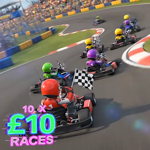 ULTIMATE GO-KART RACE 10 X £10 RACES