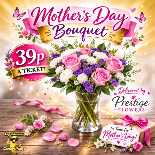 Mothers Day Bouquet or £50 C/A