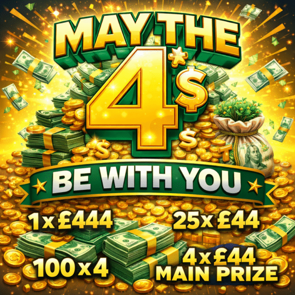 MAY THE 4'S BE WITH YOU